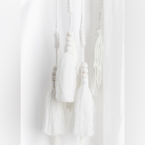 Appliquéd drawstring detail kaftan dress small - Picture 5 of 5